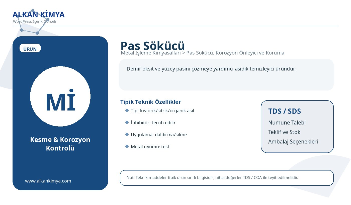 ALKAN Kimya Pas Sökücü görseli