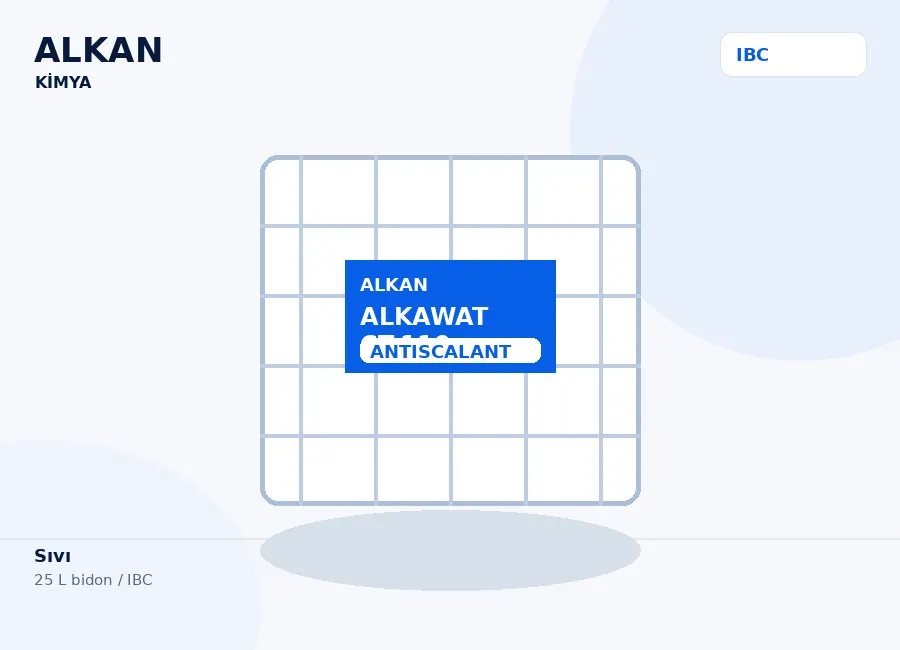 ALKAWAT CT-110 – Soğutma Suyu Kireç ve Korozyon İnhibitörü