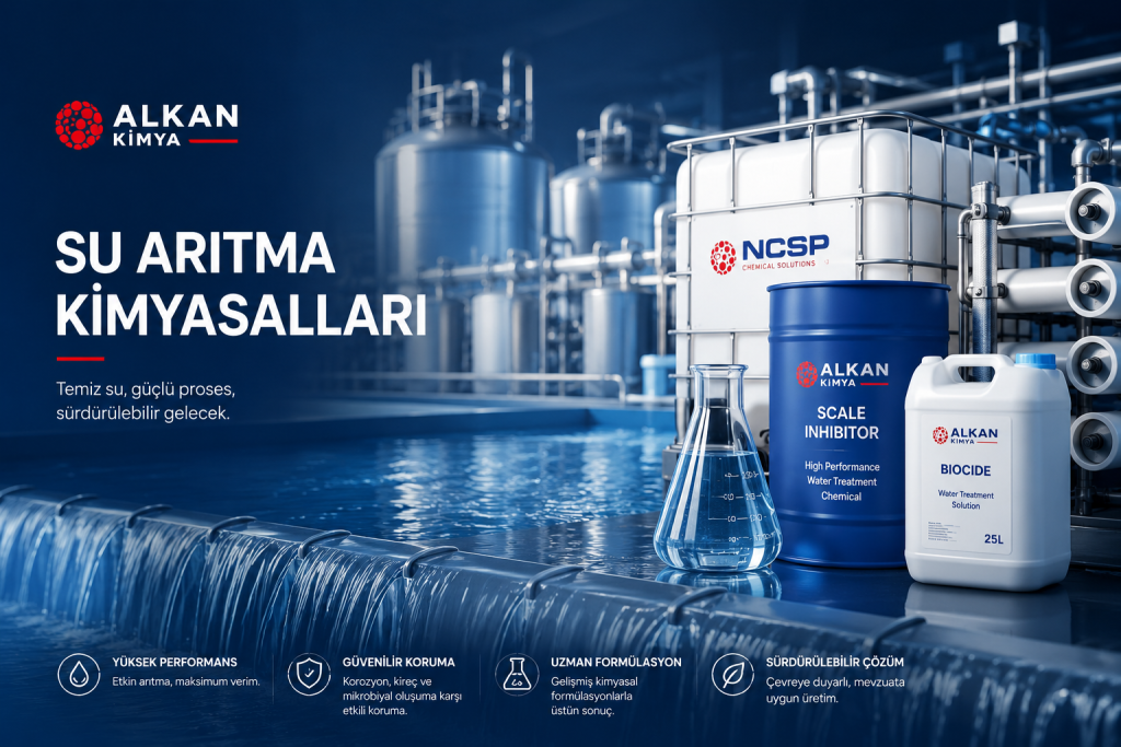 Su Arıtma ve Su Şartlandırma Kimyasalları