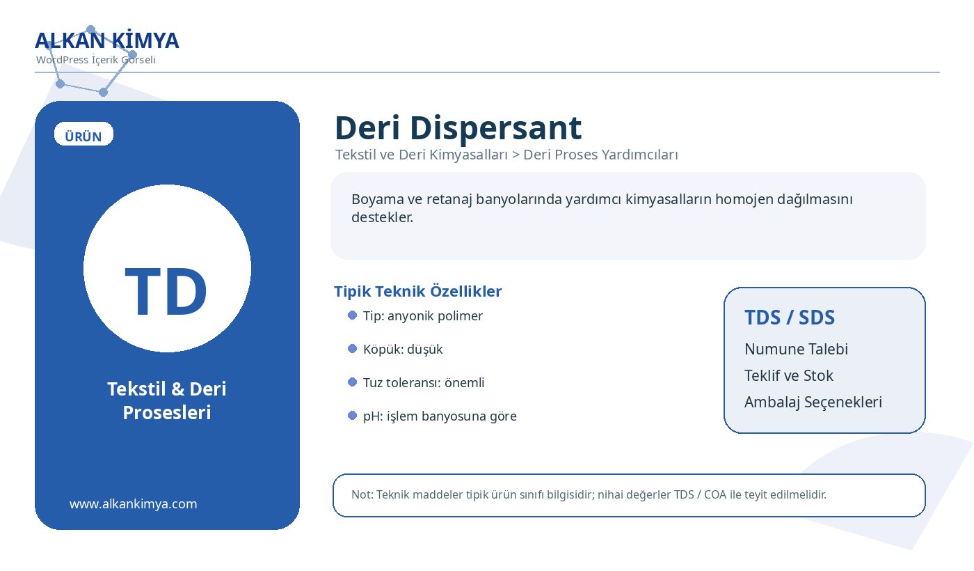 Deri Dispersant