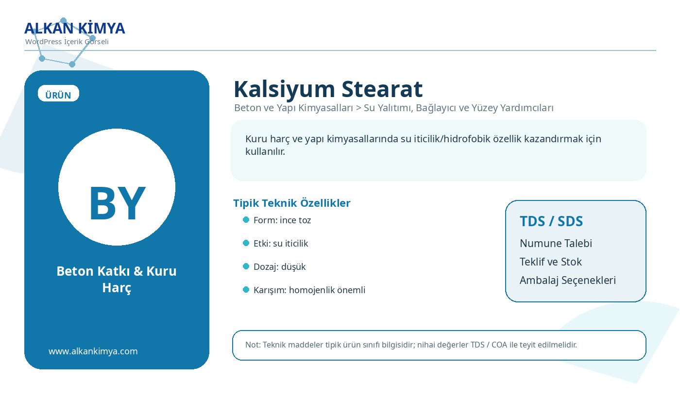 Kalsiyum Stearat