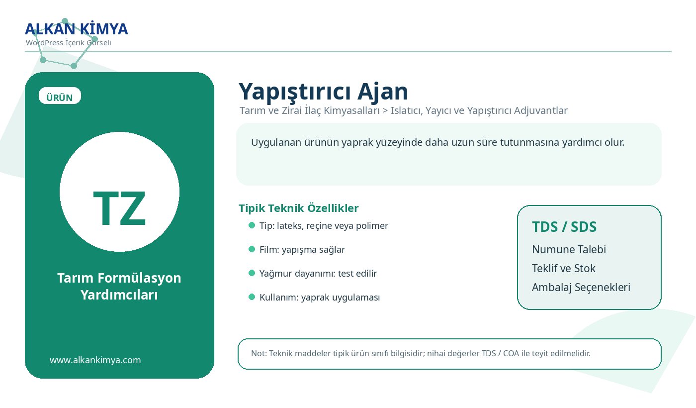 Yapıştırıcı Ajan