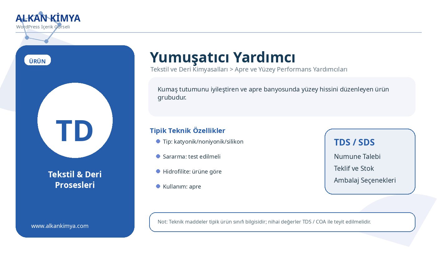Yumuşatıcı Yardımcı